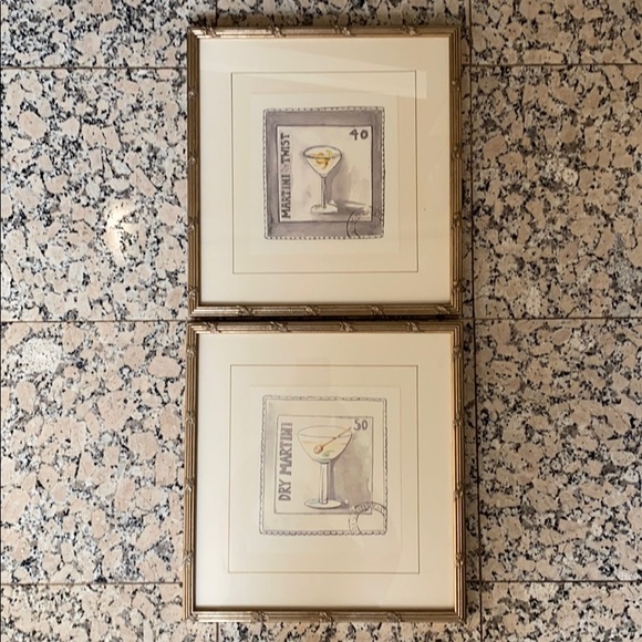 Ballard Designs Martini Picture Set - Picture 5 of 5